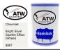 Preview: Chevrolet, Bright Silver Sparkle Effect (Wheel), 9967: 500ml Lackdose, von ATW Autoteile West.